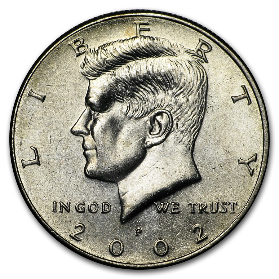 2002-P Kennedy Half Dollar BU