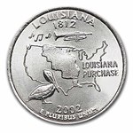 2002-P Louisiana Statehood Quarter 40-Coin Roll BU (Mint Wrapped)