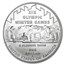 2002-P Olympic Winter Games $1 Silver Commem BU (w/Box & COA)