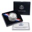 2002-P Olympic Winter Games $1 Silver Commem BU (w/Box & COA)