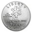2002-P Olympic Winter Games $1 Silver Commem BU (w/Box & COA)