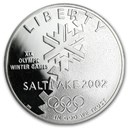 2002-P Olympic Winter Games $1 Silver Commem Proof (Capsule Only)