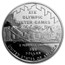 2002-P Olympic Winter Games $1 Silver Commem Proof (w/Box & COA)