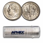 2002-P Roosevelt Dime 50-Coin Roll BU