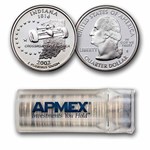 2002-S Indiana Statehood Quarter Proof 40-Coin Roll (Silver)
