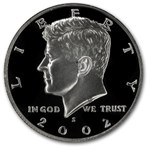 2002-S Kennedy Half Dollar Gem Proof