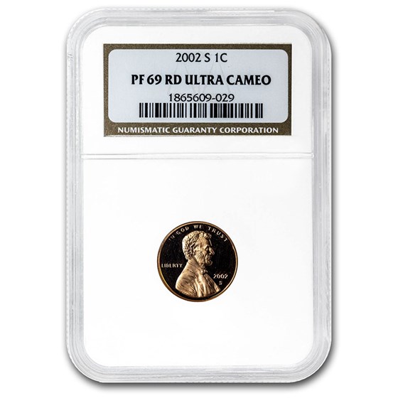 2002-S Lincoln Cent PF-69 UCAM NGC (Red) 2002-S Lincoln Cent PF-69 UCAM NGC (Red)