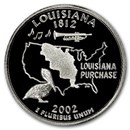 2002-S Louisiana State Quarter Gem Proof