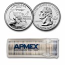 2002-S Louisiana Statehood Quarter Proof 40-Coin Roll (Silver)