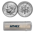 2002-S Roosevelt Dime 50-Coin Roll Proof