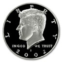 2002-S Silver Kennedy Half Dollar Gem Proof