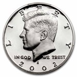 2002-S Silver Kennedy Half Dollar PR-69 PCGS