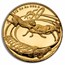 2002 South Africa 4-Coin Gold Natura Cheetah Proof Set (Dmg. Cap)