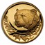 2002 South Africa 4-Coin Gold Natura Cheetah Proof Set (Dmg. Cap)