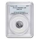 2002-W 1/10 oz Proof American Platinum Eagle PR-69 PCGS