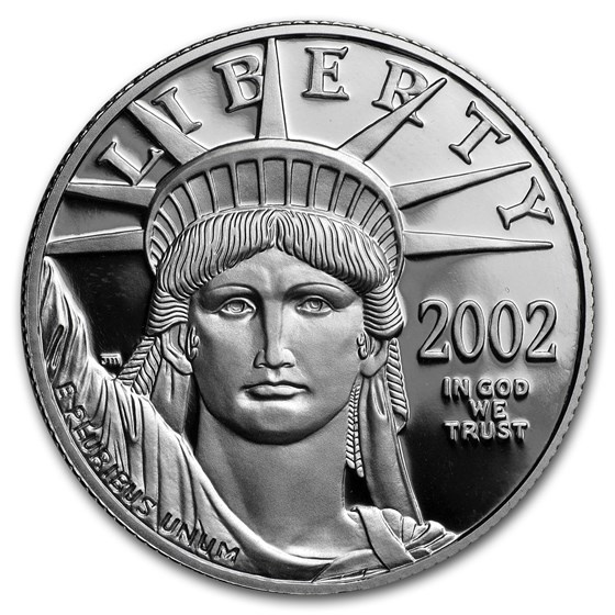 2002-W 1/2 oz Proof Platinum American Eagle (Capsule Only) 2002-W 1/2 oz Proof Platinum American Eagle (Capsule Only)