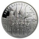 2002-W West Point Bicentennial $1 Silver Commem Pf (Capsule Only)