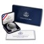 2002-W West Point Bicentennial $1 Silver Commem Prf (w/Box & COA)