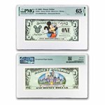 2003 $1.00 (DA) Mickey 2000 Outfit, CU-65 EPQ PMG (DIS#86)