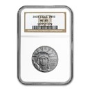 2003 1/2 oz American Platinum Eagle MS-69 NGC