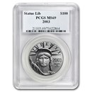 2003 1 oz American Platinum Eagle MS-69 PCGS