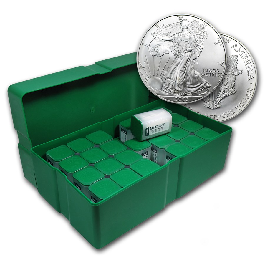 2003 1 oz American Silver Eagles (20-Coin MintDirect® Tube)