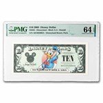 2003 $10.00 (AA) Donald, Disneyland Paris (DIS#85) CU-64 EPQ PMG