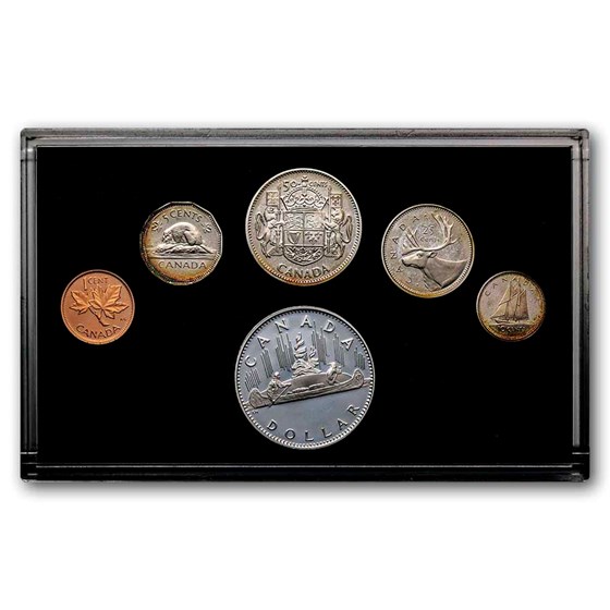 2003 (1953) Canada Coronation 6-Coin Silver Proof Set