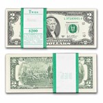 2003-A (L-San Francisco) $2.00 FRN CU (Fr#1938-L) Bank 100 Consec