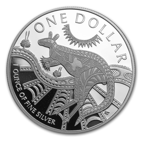 2003 Australia 1 oz Proof Silver Kangaroo (w/Box & COA) 2003 Australia 1 oz Proof Silver Kangaroo (w/Box & COA)