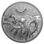 2003 Australia 1 oz Silver Kangaroo (In Capsule)