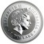 2003 Australia 2 oz Silver Year of the Goat BU