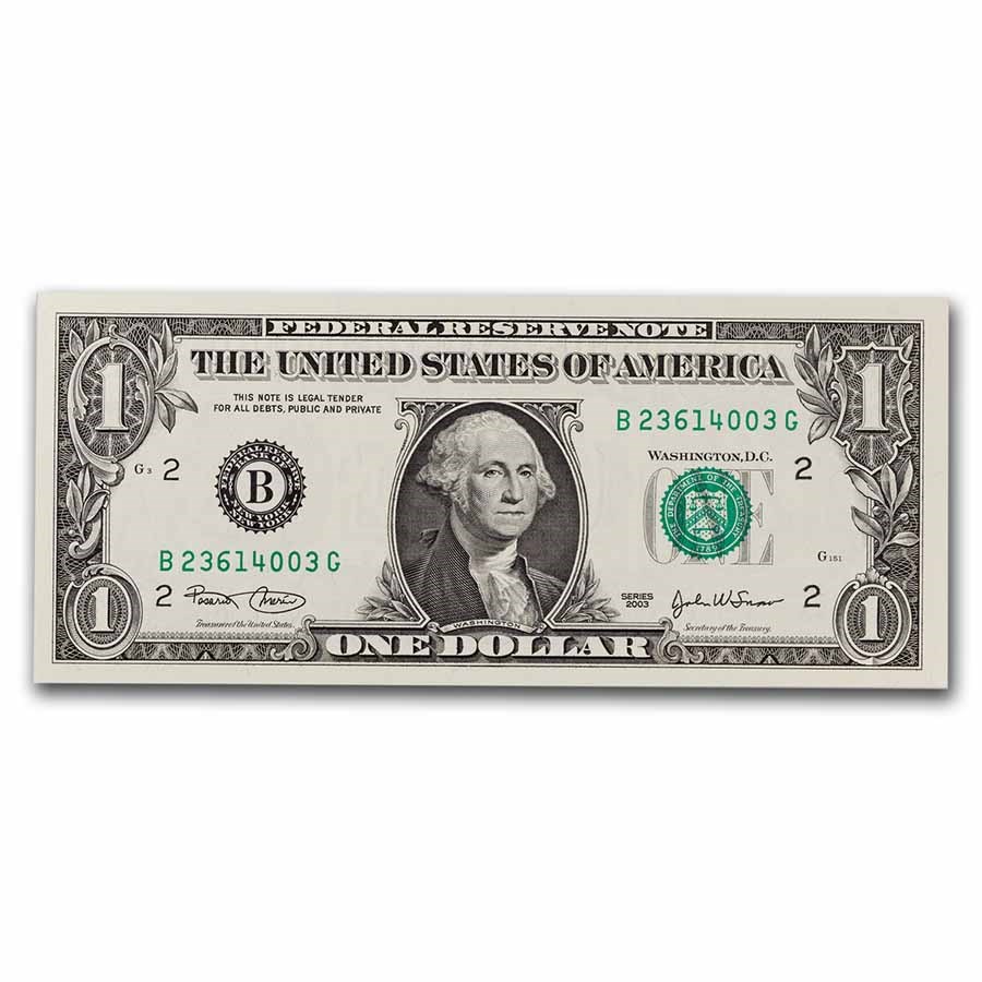 2003 (B-New York) $1.00 FRN CU (Fr#1928-B)