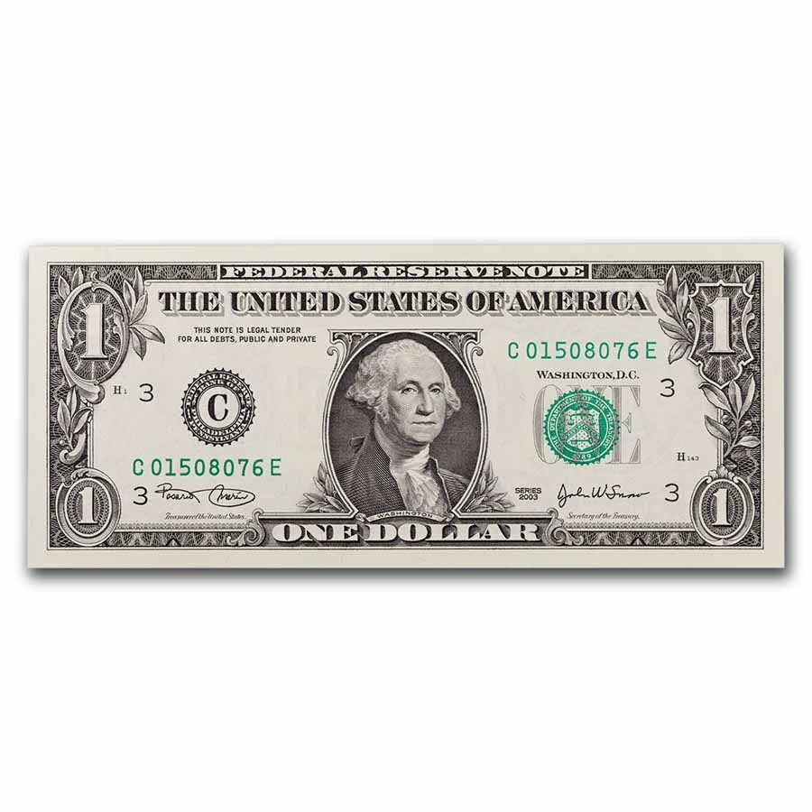 2003 (C-Philadelphia) $1.00 FRN CU (Fr#1928-C)