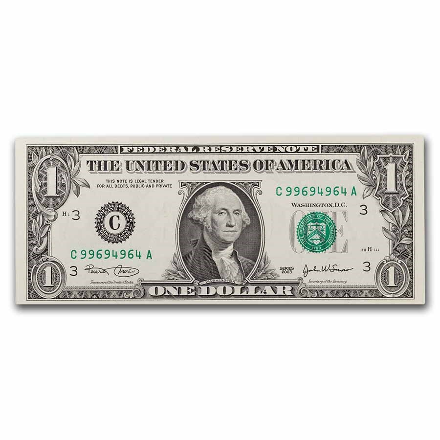 2003 (C-Philadelphia) $1.00 FRN CU (Fr#1929-C)