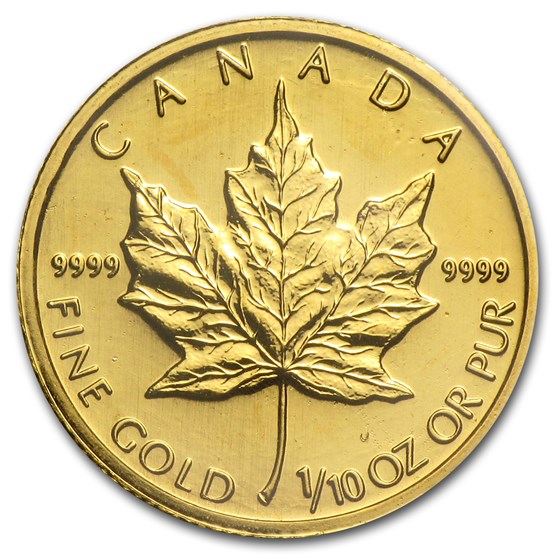 2003 Canada 1/10 oz Gold Maple Leaf BU 2003 Canada 1/10 oz Gold Maple Leaf BU