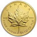 2003 Canada 1/4 oz Gold Maple Leaf BU