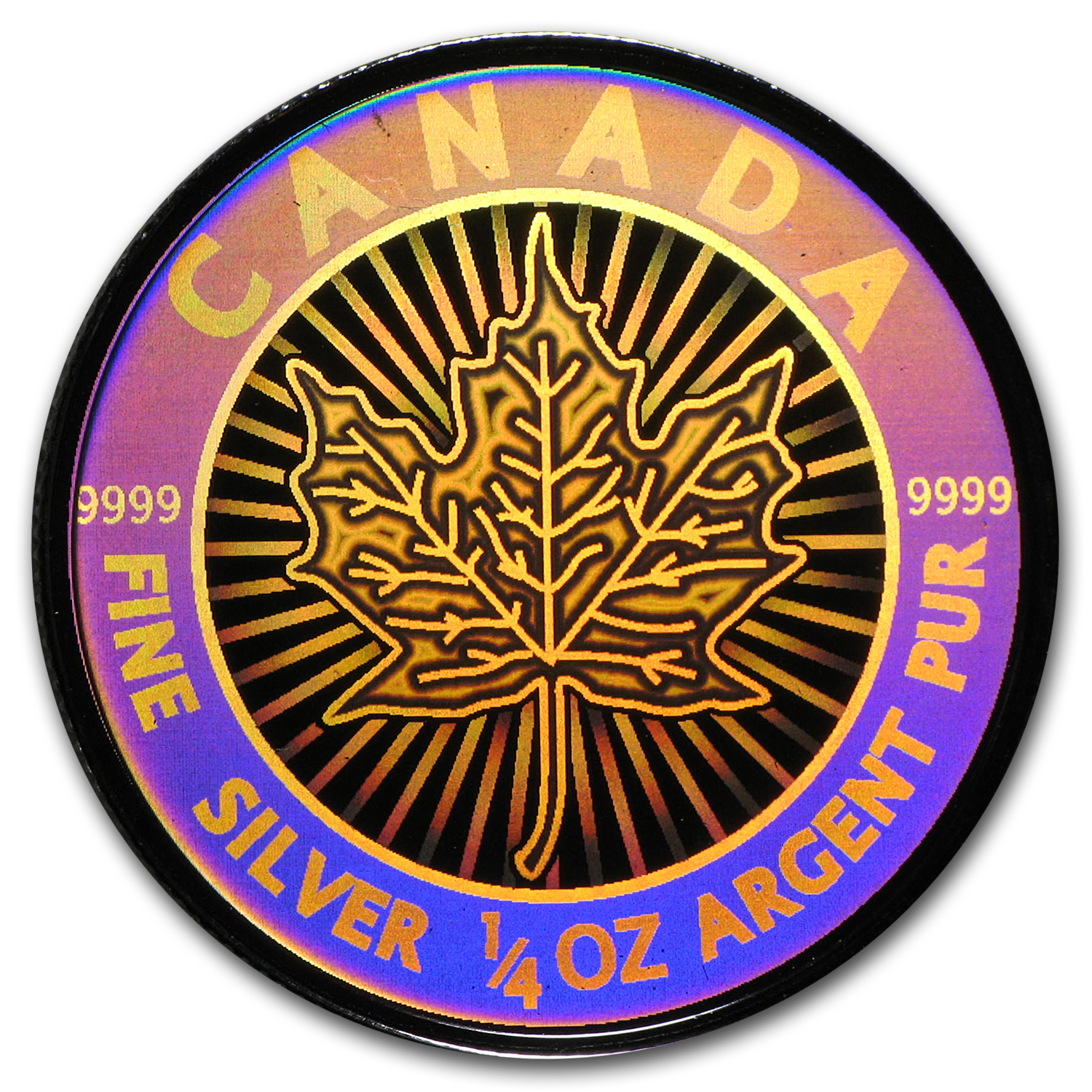 ヤナセ　LIMITED MODEL 003 MAPLE 999 3 oz. Pure Silver Coin - 40th Anniversary of the Gold Maple Leaf