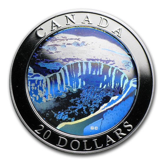 Buy 2003 Canada 1 oz Silver 20 Niagara Falls (Hologram, Box & COA) APMEX