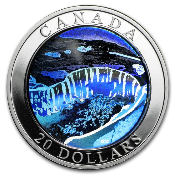 2003 Canada 1 oz Silver $20 Niagara Falls Proof (Hologram) 2003 Canada 1 oz Silver $20 Niagara Falls Proof (Hologram)