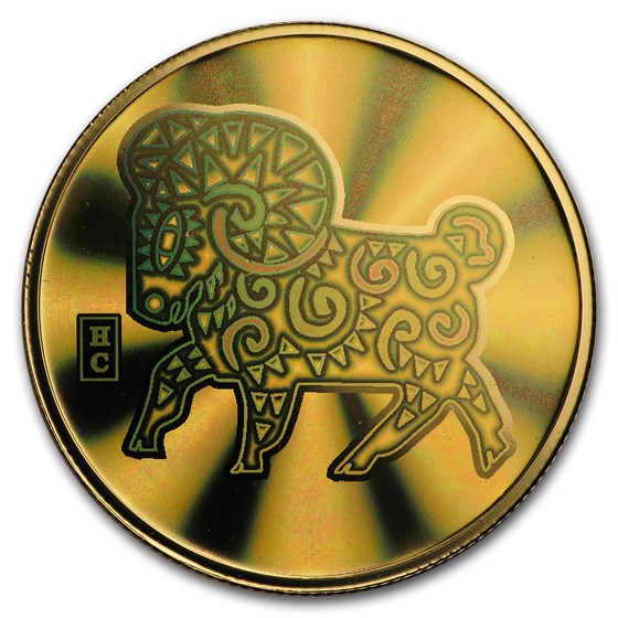 2003 Canada Gold $150 Sheep (Hologram, w/out Box & COA) 2003 Canada Gold $150 Sheep (Hologram, w/out Box & COA)
