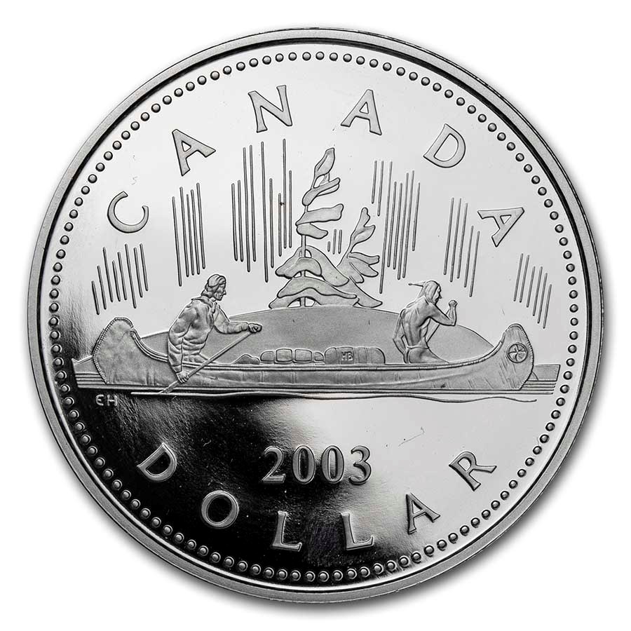 2003 Canada Silver Dollar Elizabeth II Proof (Golden Jubilee)