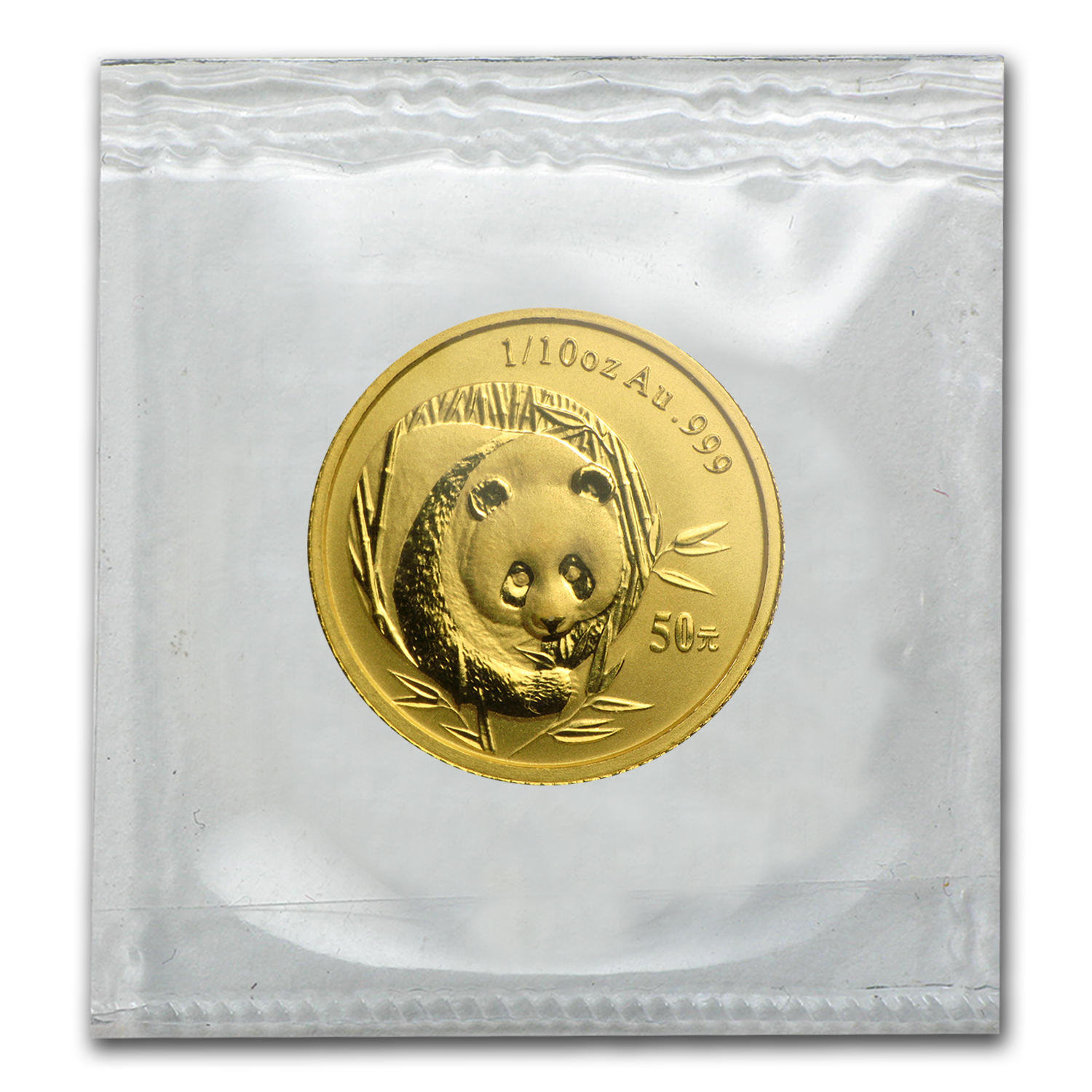 Buy 2003 China 1/10 oz Gold Panda BU (Sealed) | APMEX