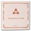 2003 China 1/2 oz Gold Fan-Shaped Year of the Sheep (COA)
