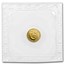 2003 China 1/20 oz Gold Panda Mirror BU (Sealed)