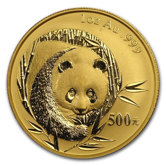 2003 China 1 oz Gold Panda BU (Not Sealed) 2003 China 1 oz Gold Panda BU (Not Sealed)