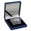 2003 China 1 oz Silver Fan Year of the Goat (w/Box & COA)