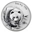 2003 China 1 oz Silver Panda BU (Frosted Bamboo, Sealed)