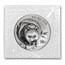 2003 China 1 oz Silver Panda BU (Mirrored Bamboo, Sealed)