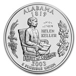 2003-D Alabama Statehood Quarter 40-Coin Roll (Mint Wrapped)